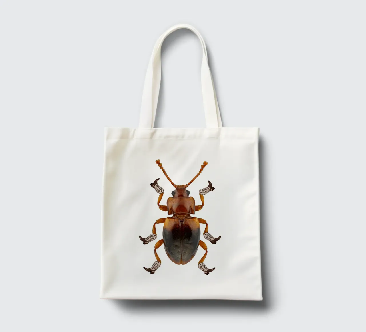 Billy The Booted Beetle borsa in juta da AnyoneCanYeehaw