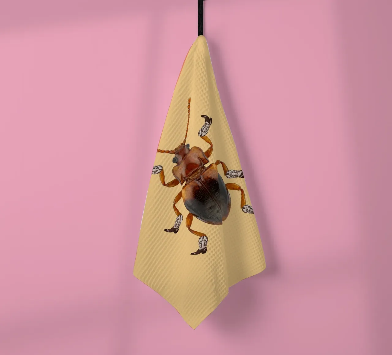 Billy The Booted Beetle canovaccio da cucina da AnyoneCanYeehaw