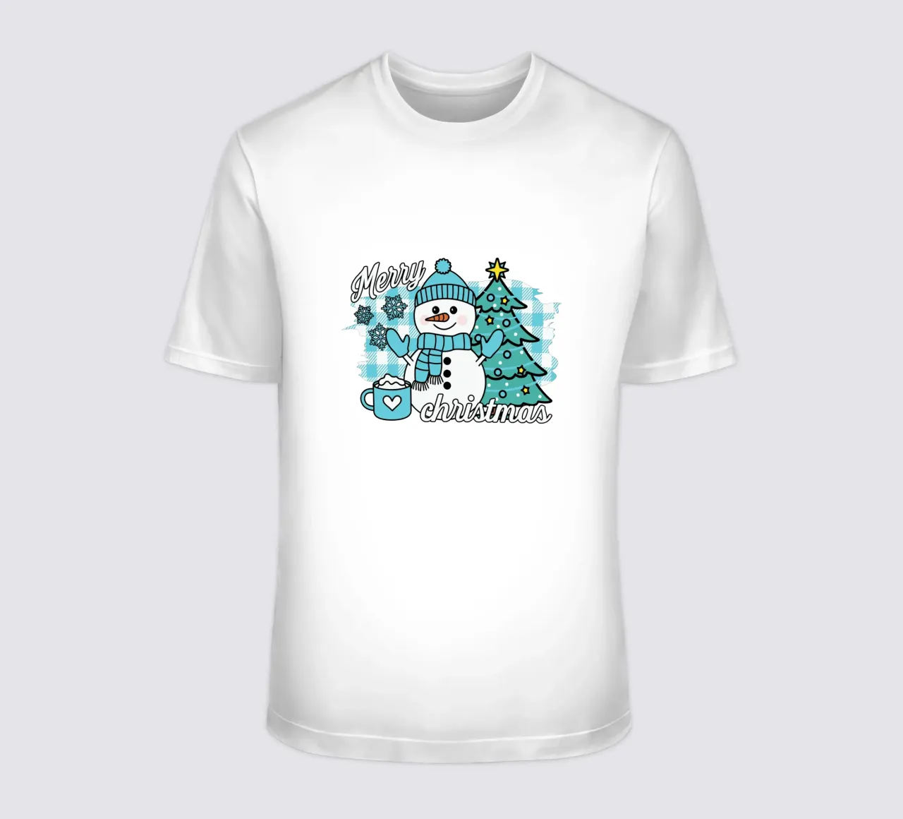 Snowman Merry Christmas t-shirt da edsonramosart