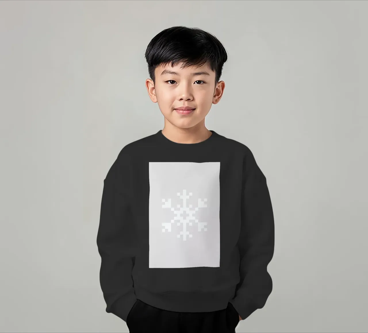 White Snowflake 2 felpa bambino da Studio One