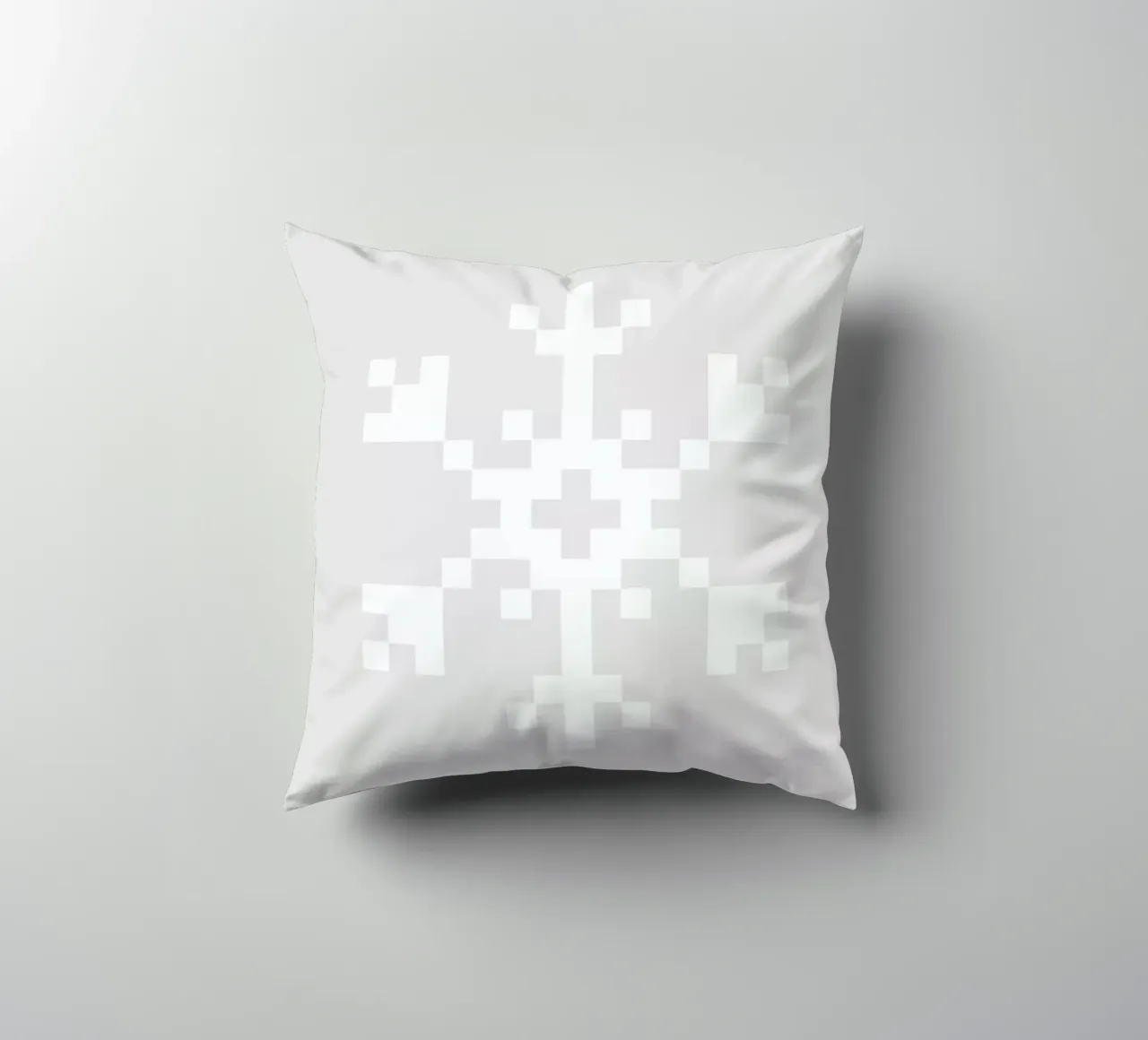 White Snowflake 2 cuscino da Studio One