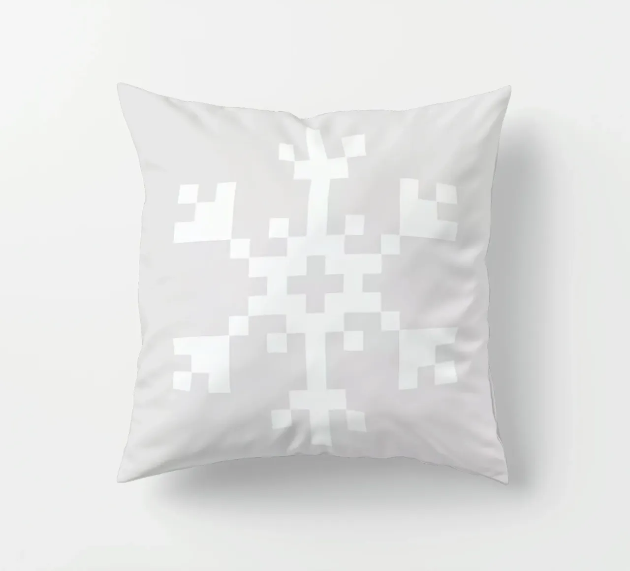 White Snowflake 2 cuscino da Studio One