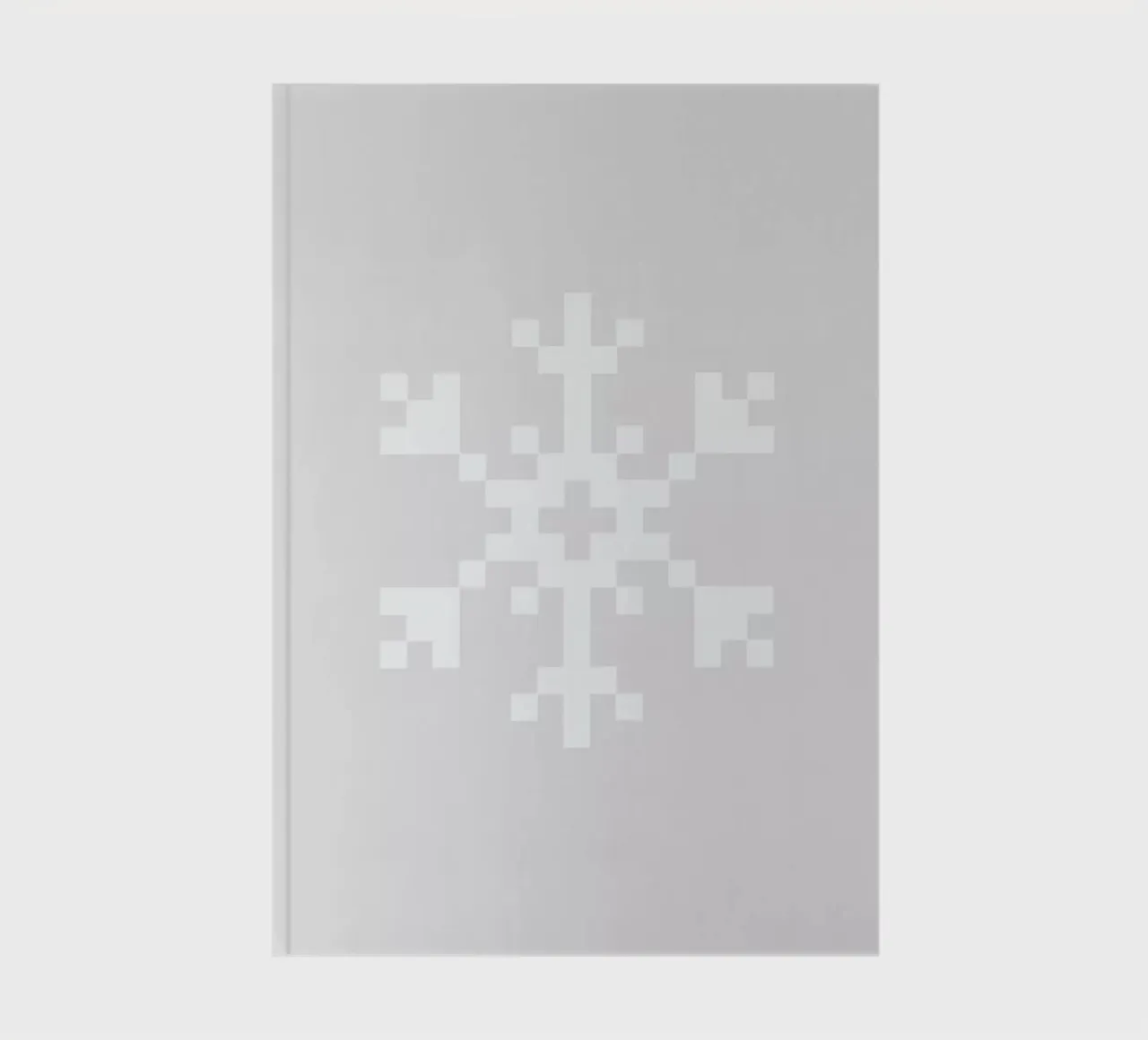 White Snowflake 2 notebook by Studio One