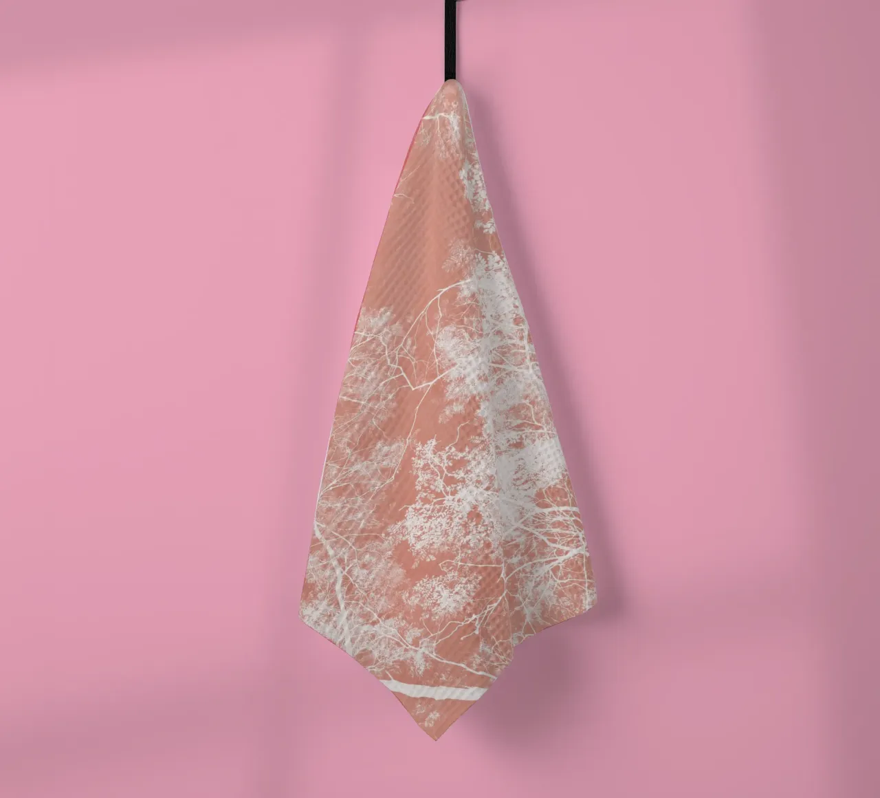 Peinture corail Trait de feuillage torchon de amini54
