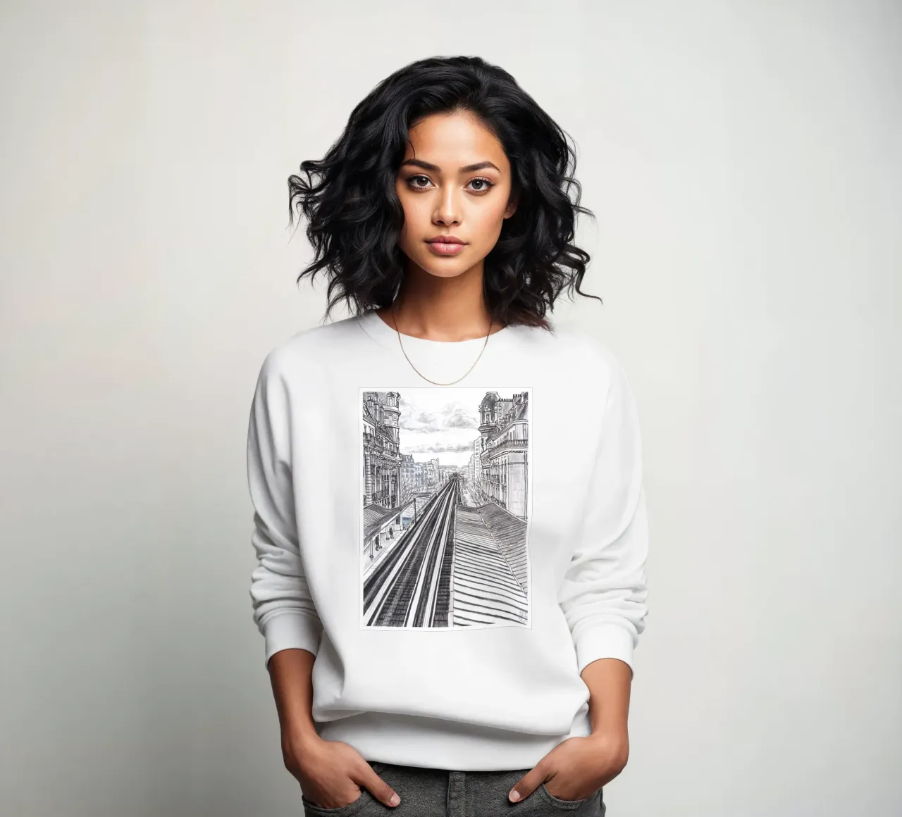 Passy Station Sweatshirt von Asobōze