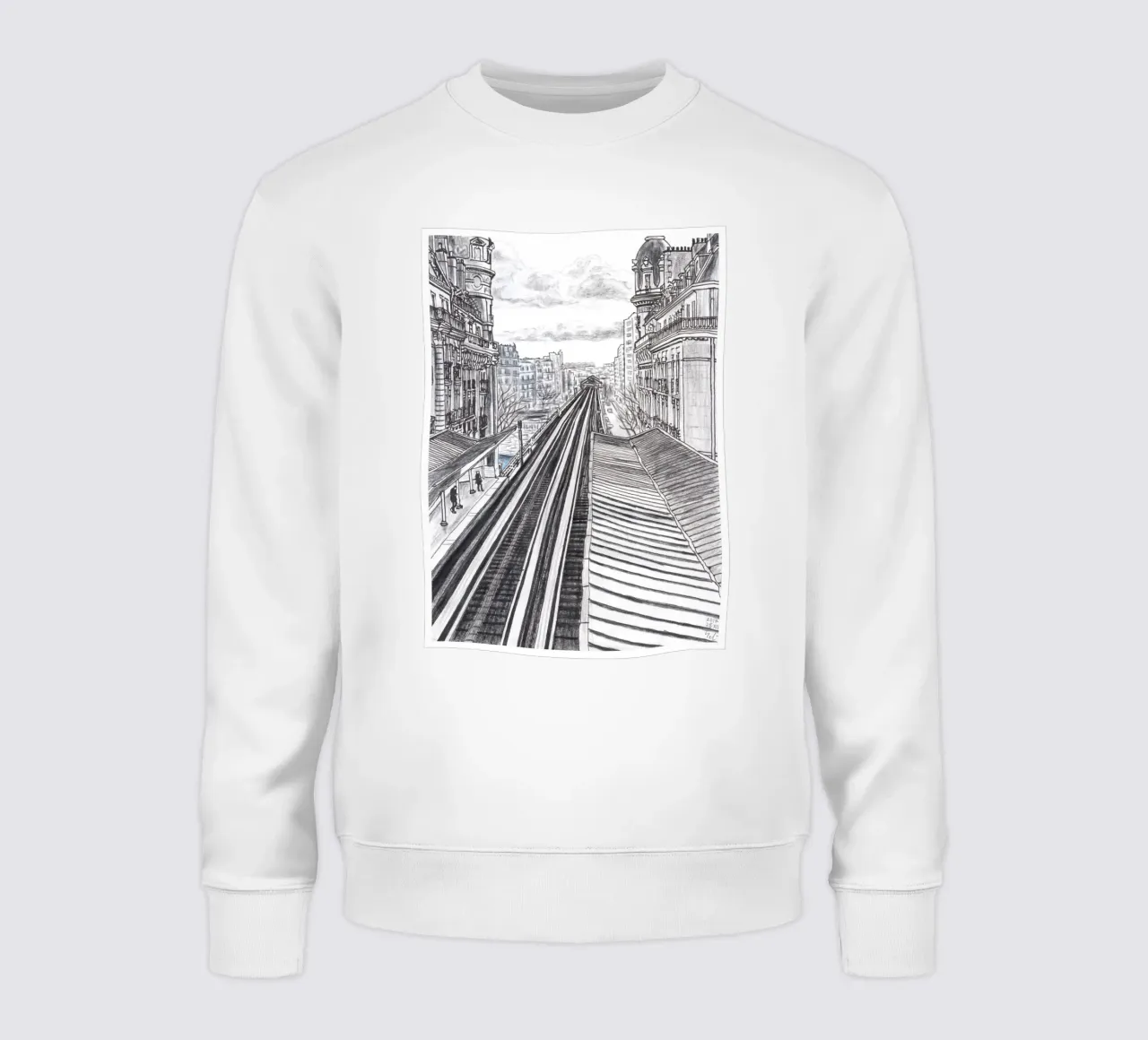 Passy Station Sweatshirt von Asobōze