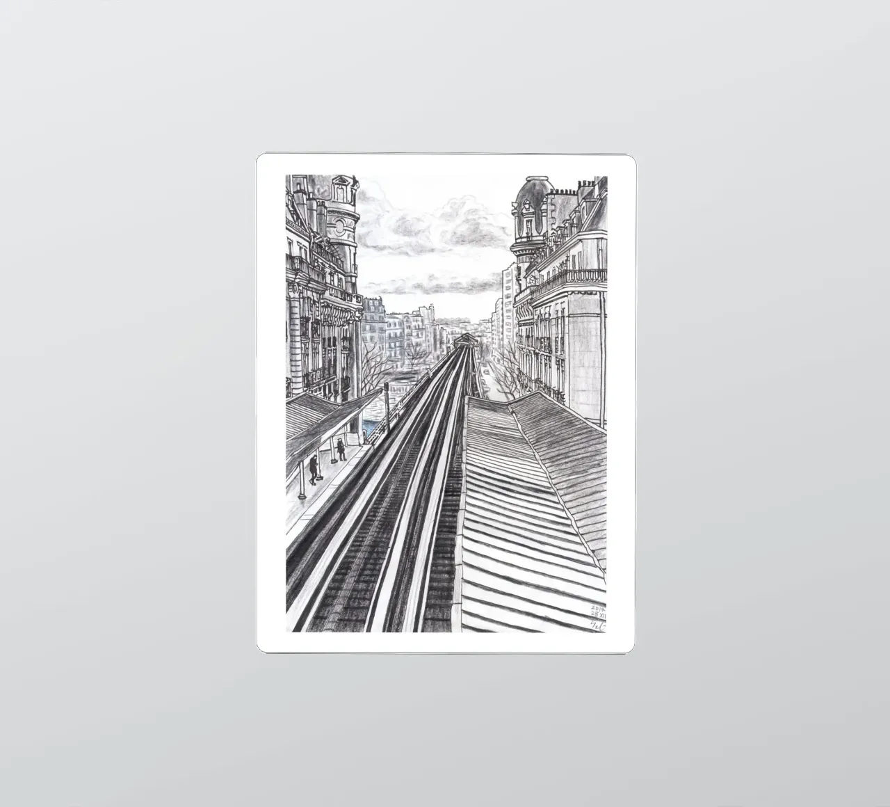 Passy Station Sticker von Asobōze