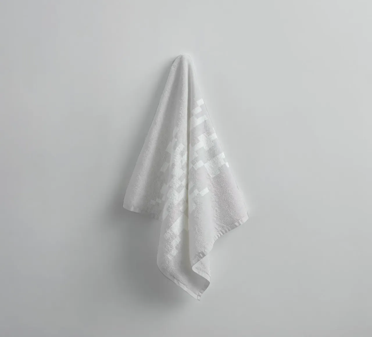 White Snowflake 3 asciugamano da bagno da Studio One