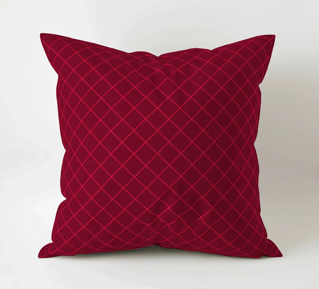 Geometrics Red cuscino da Kate Westworth