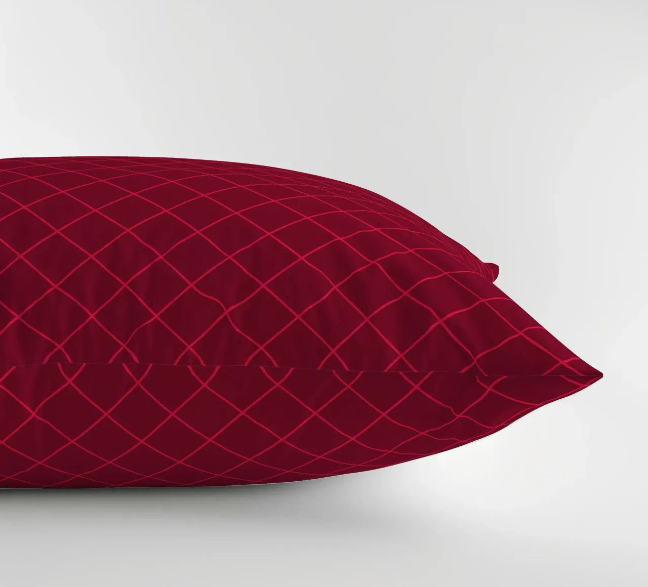 Geometrics Red cuscino da Kate Westworth