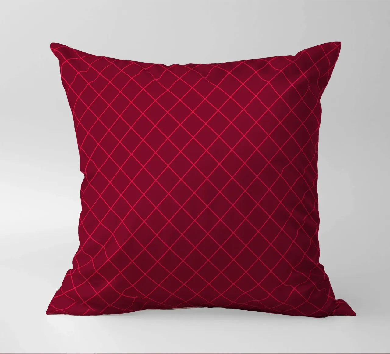 Geometrics Red cuscino da Kate Westworth