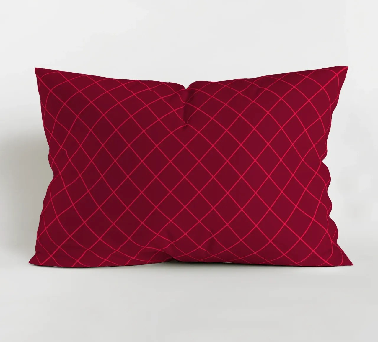 Geometrics Red cuscino da Kate Westworth