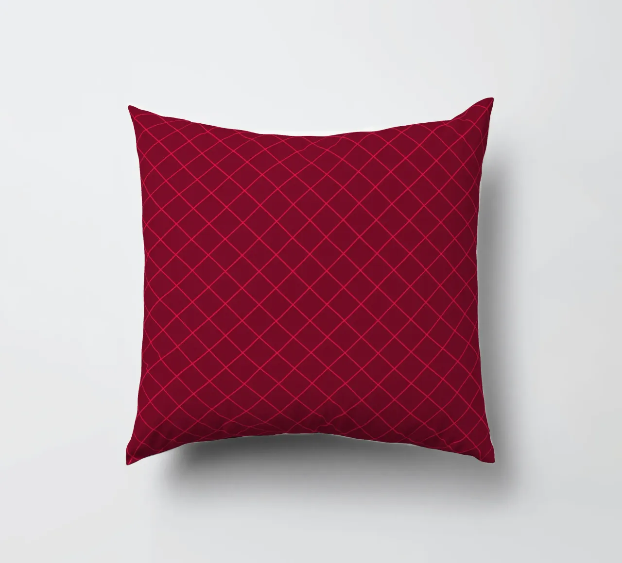 Geometrics Red cuscino da Kate Westworth