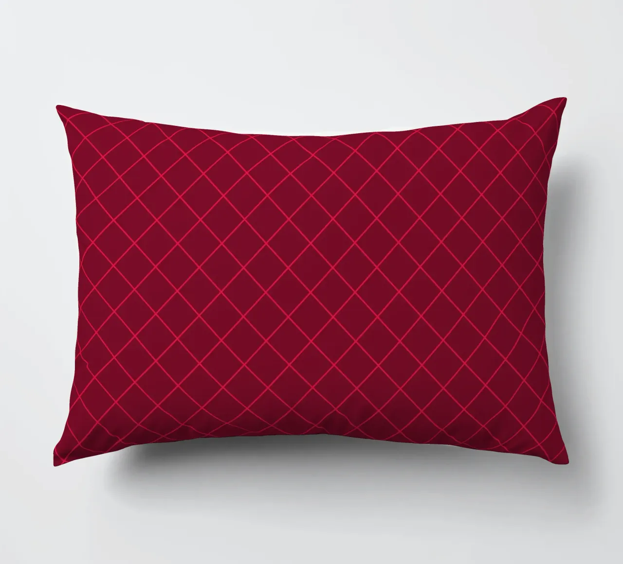 Geometrics Red cuscino da Kate Westworth