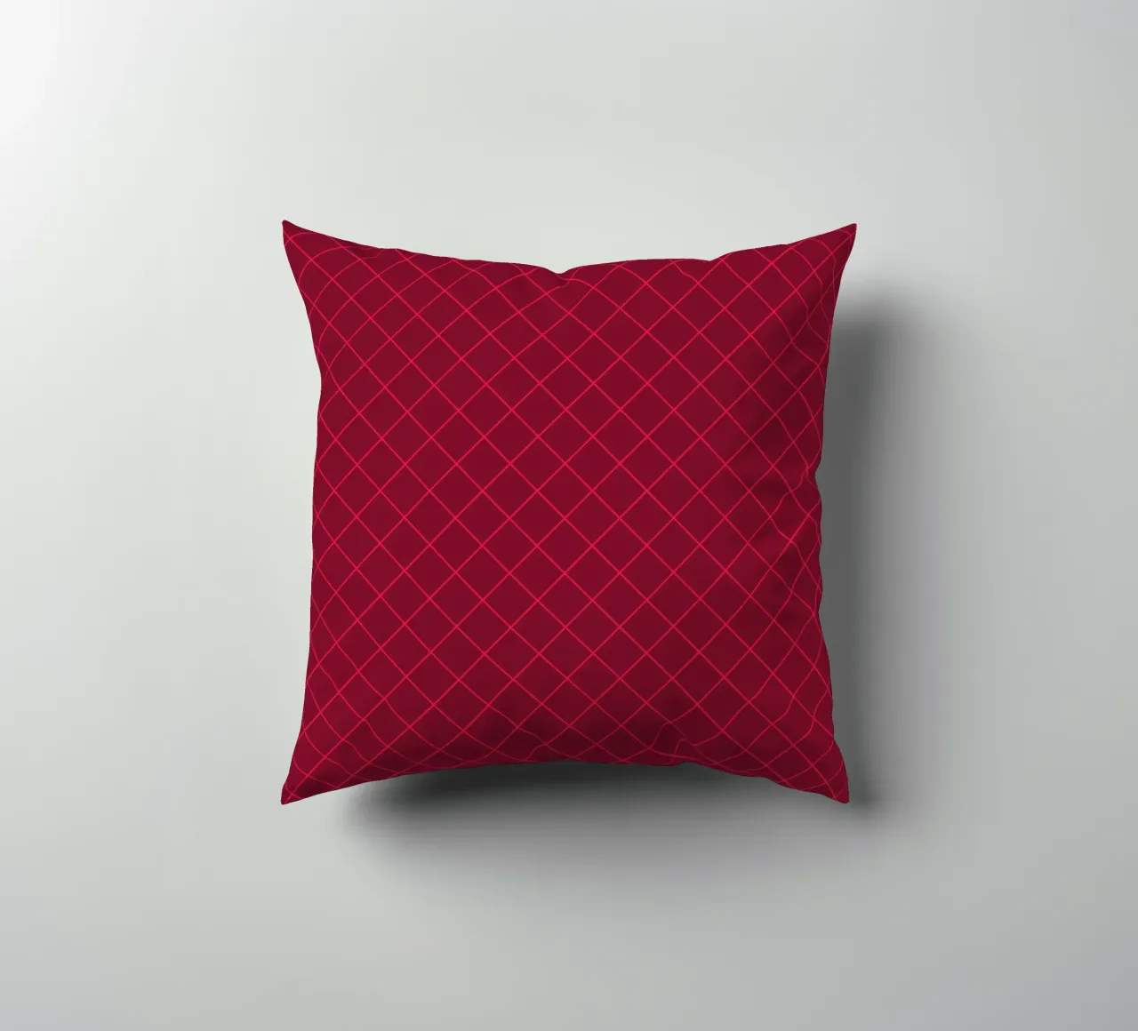 Geometrics Red cuscino da Kate Westworth