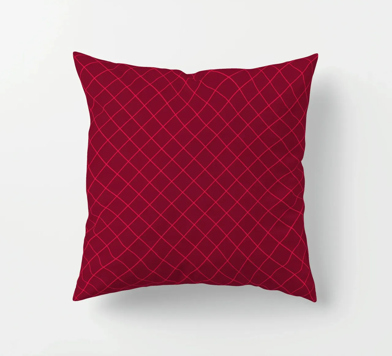 Geometrics Red cuscino da Kate Westworth