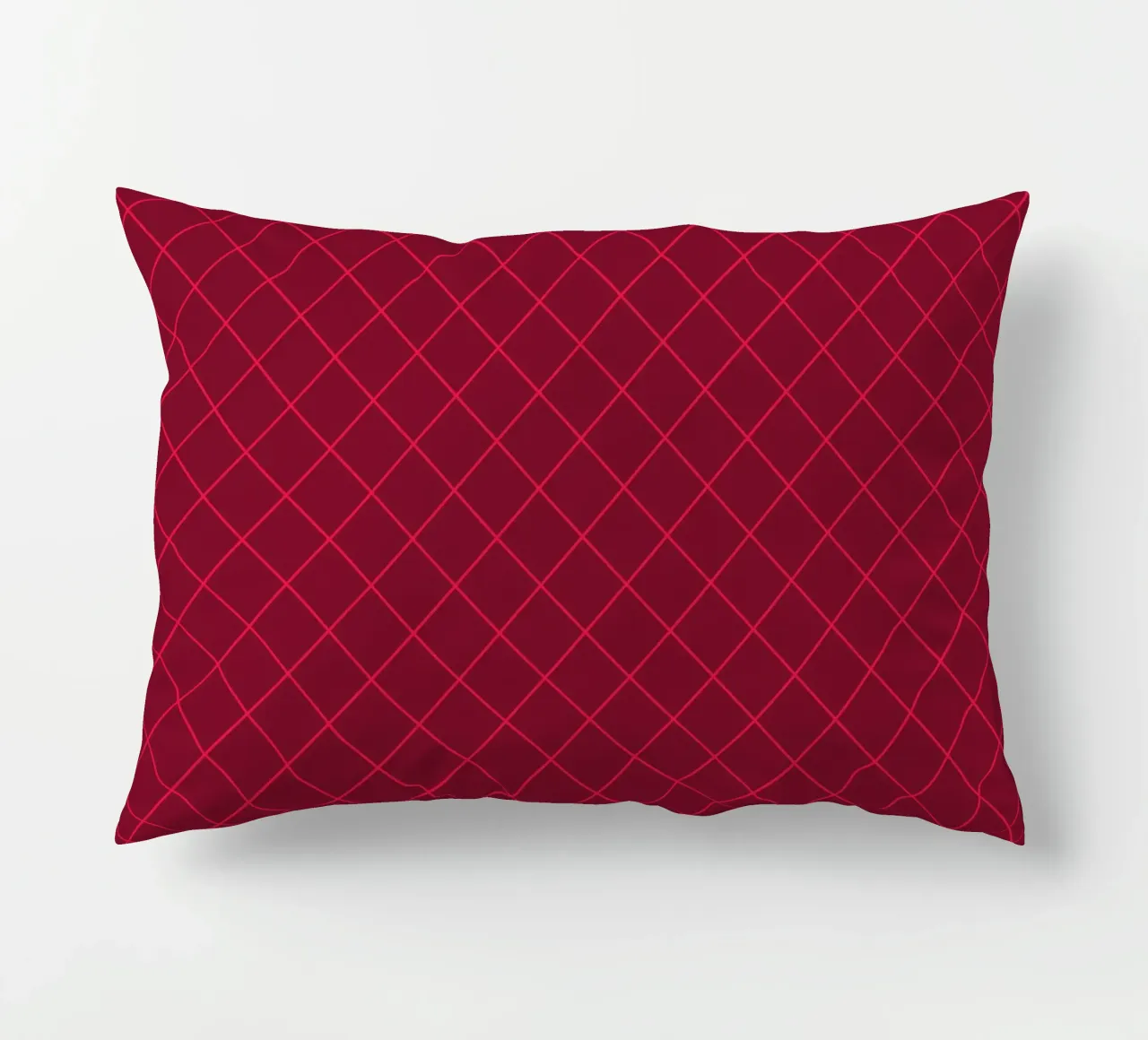 Geometrics Red cuscino da Kate Westworth