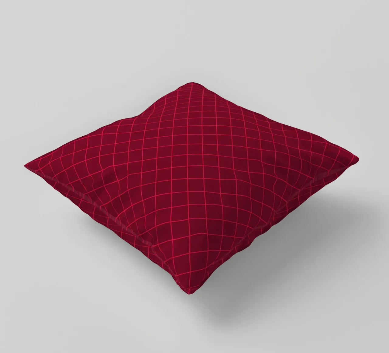 Geometrics Red cuscino da Kate Westworth