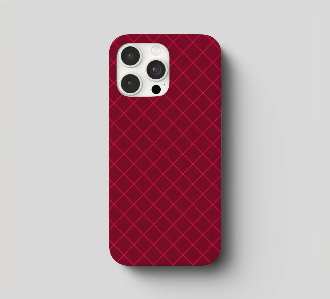 Geometrics Red cover iphone da Kate Westworth