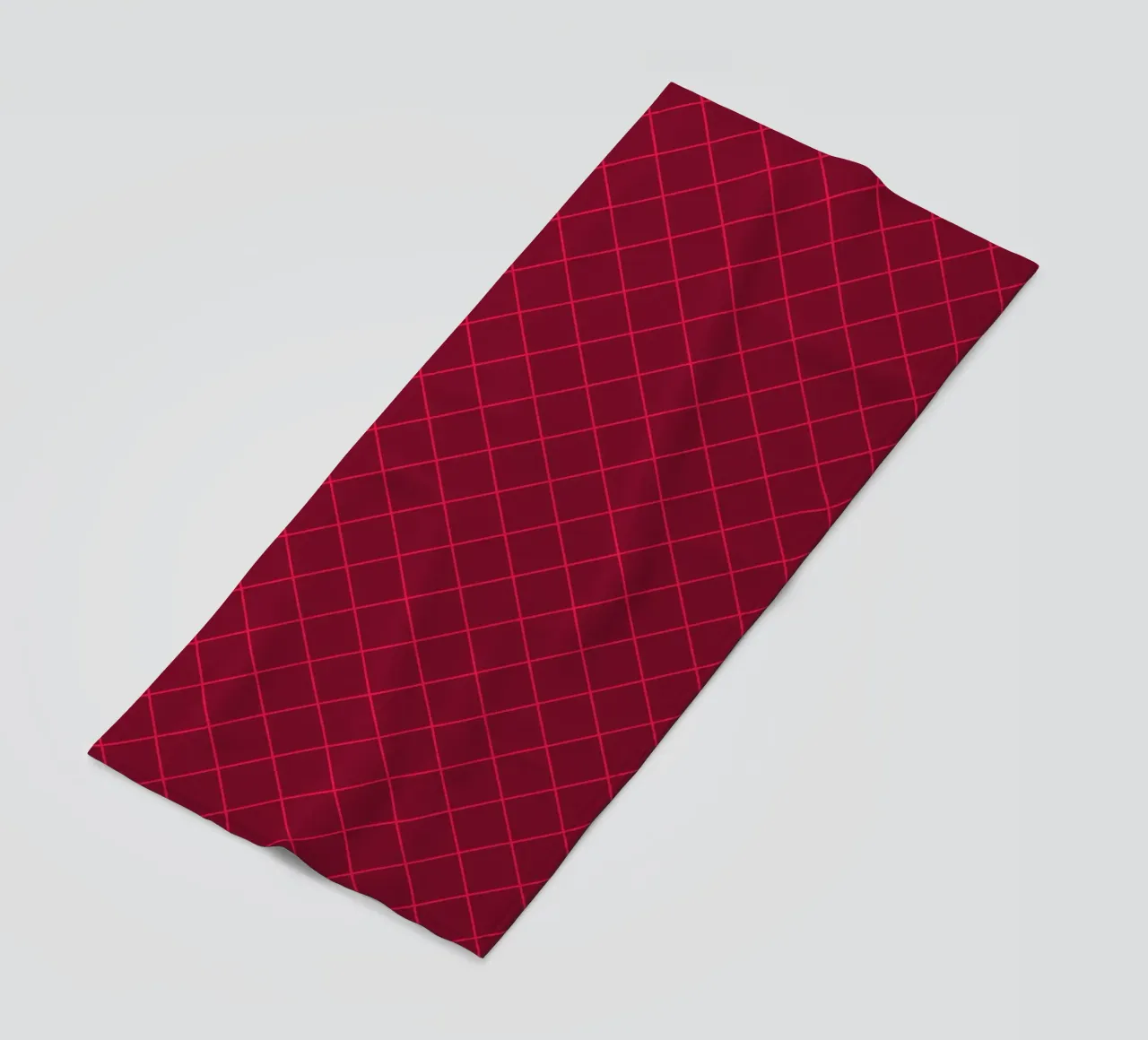 Geometrics Red telo mare da Kate Westworth