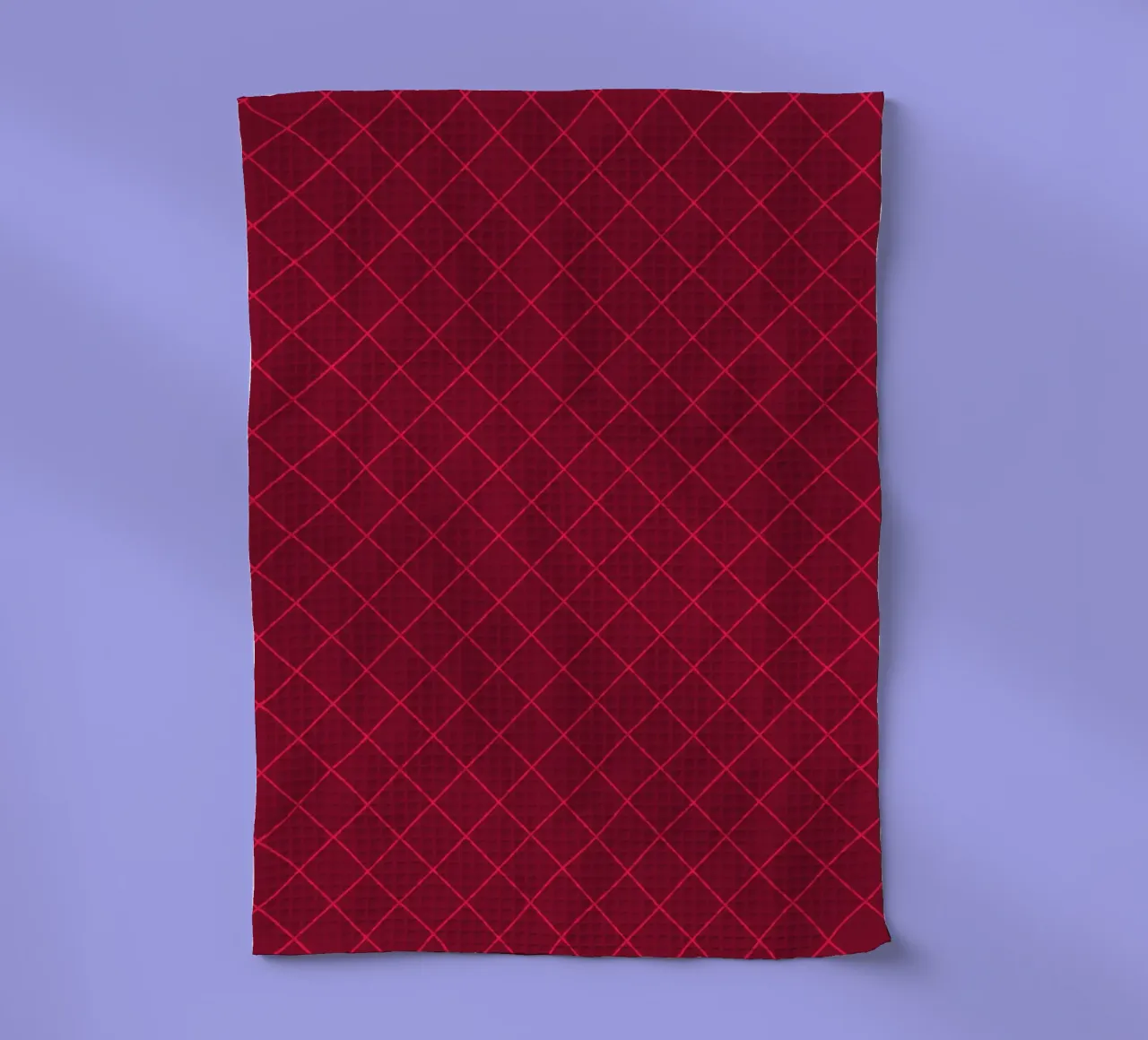 Geometrics Red torchon de Kate Westworth