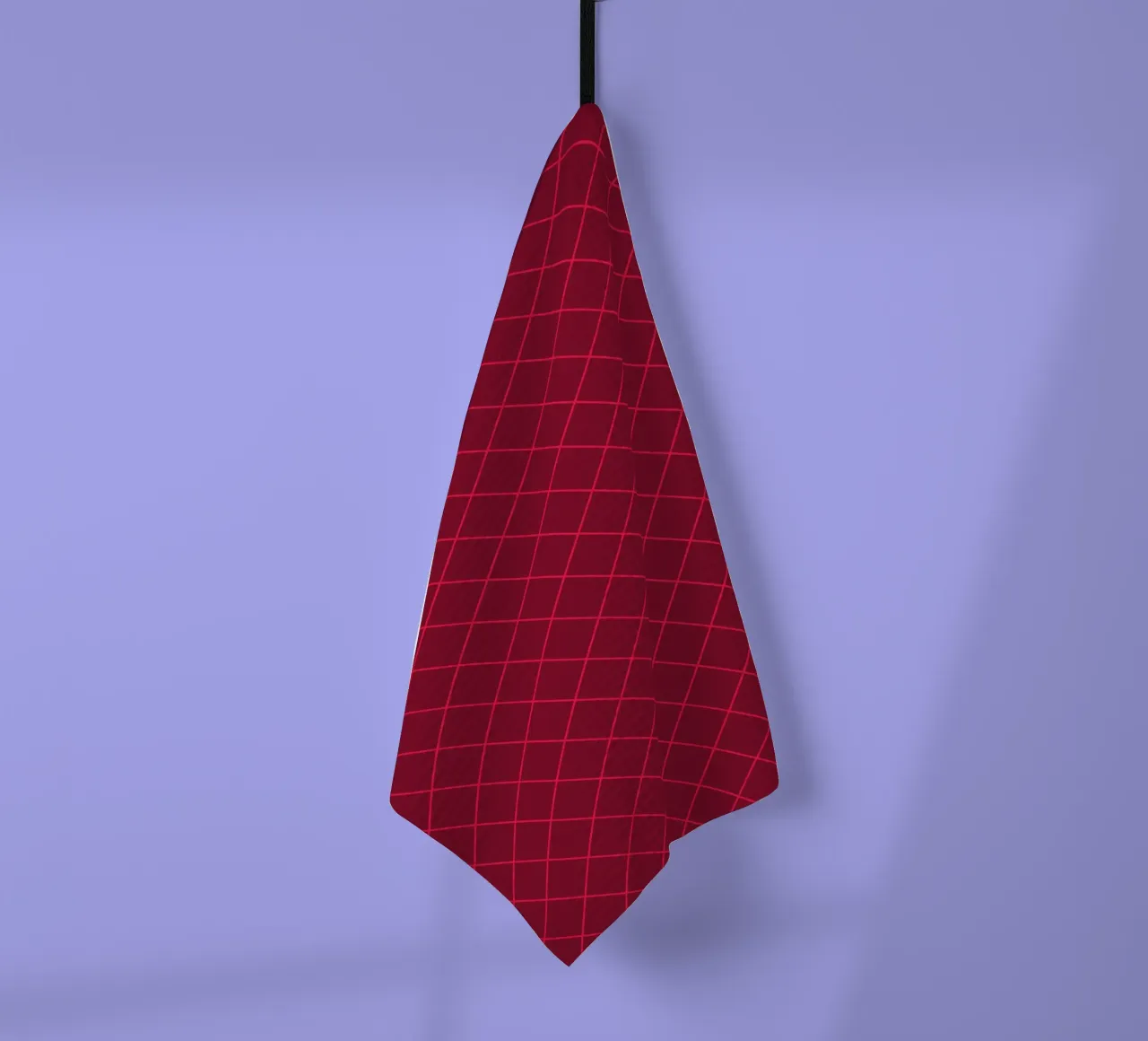 Geometrics Red torchon de Kate Westworth