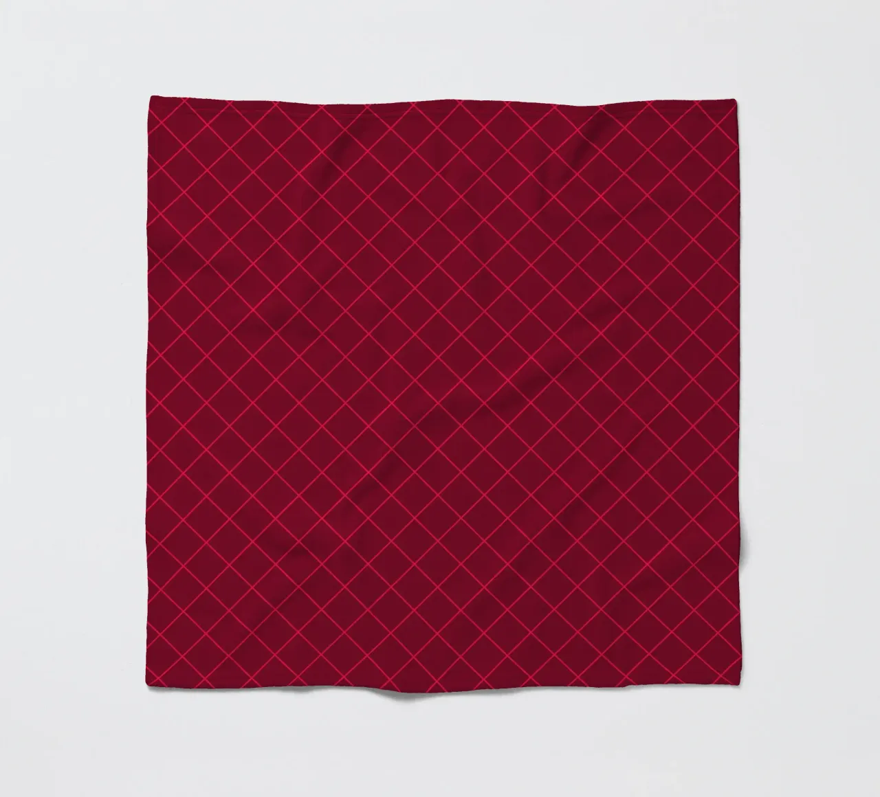 Geometrics Red coperta in pile da Kate Westworth