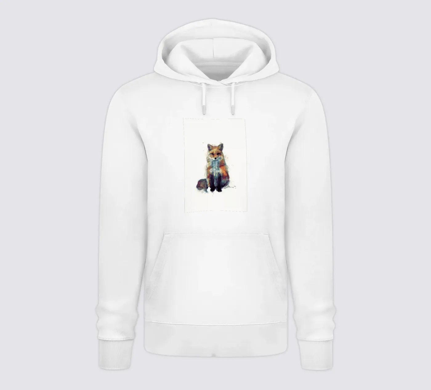 Fox felpa con cappuccio da Amy Hamilton