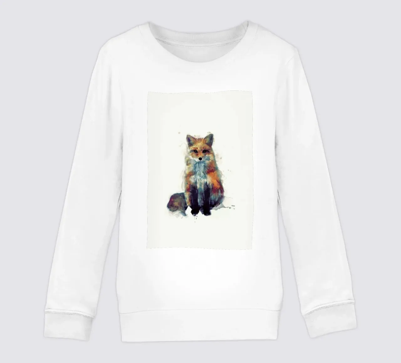 Fox kinder sweatshirt van Amy Hamilton