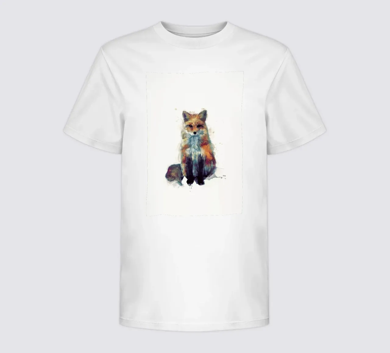 Fox Kinder T-Shirt von Amy Hamilton
