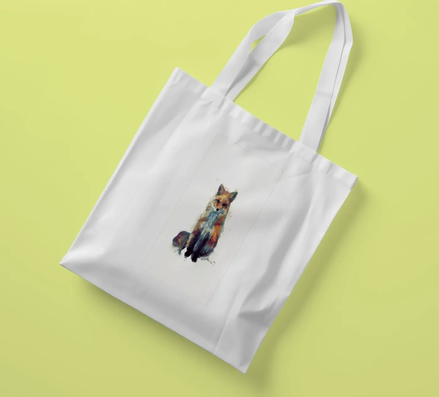 Fox tote bag by Amy Hamilton
