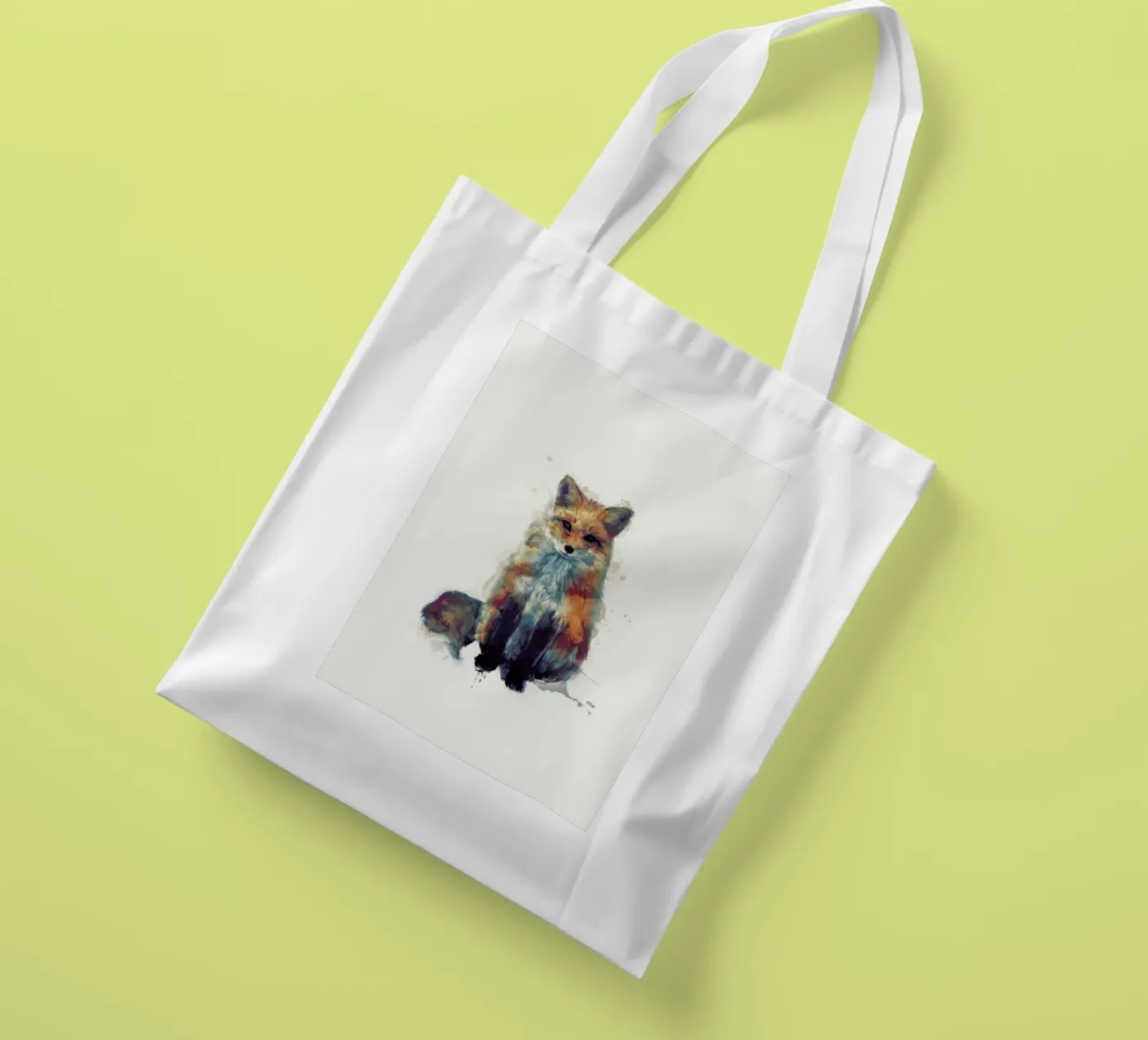 Fox tote bag by Amy Hamilton