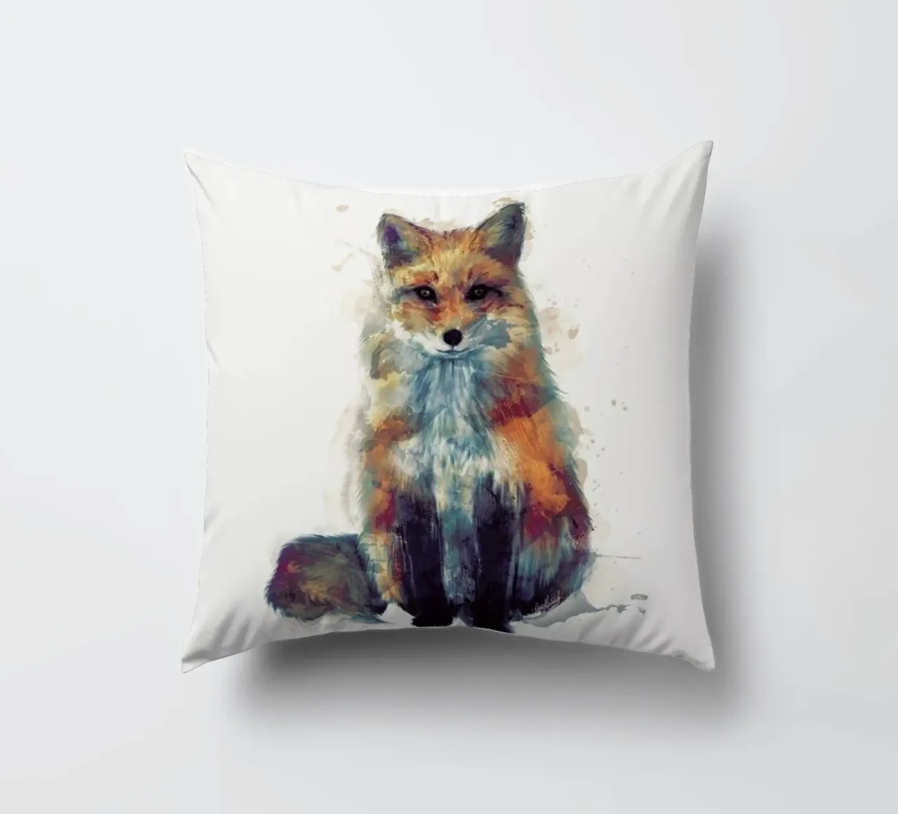 Fox cuscino da Amy Hamilton