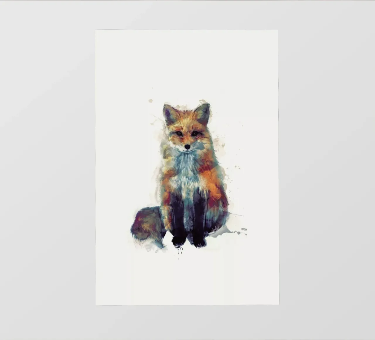Fox pellicola backlit da Amy Hamilton
