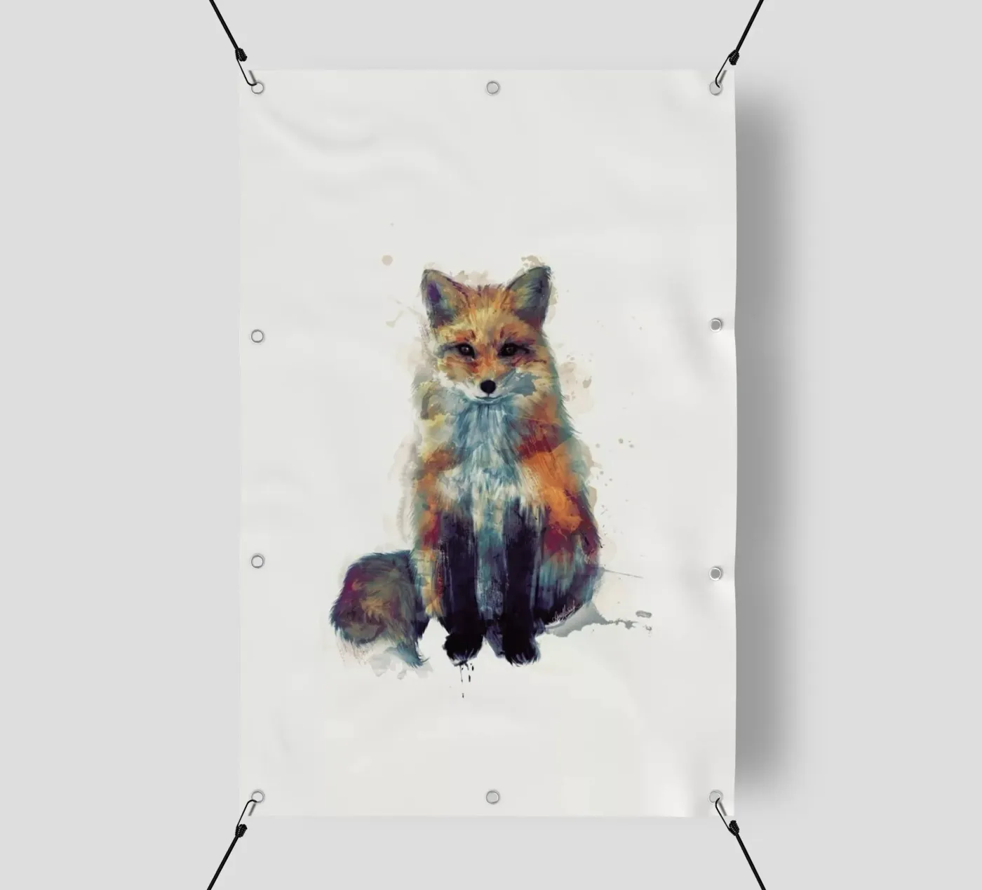 Fox telo in pvc da Amy Hamilton