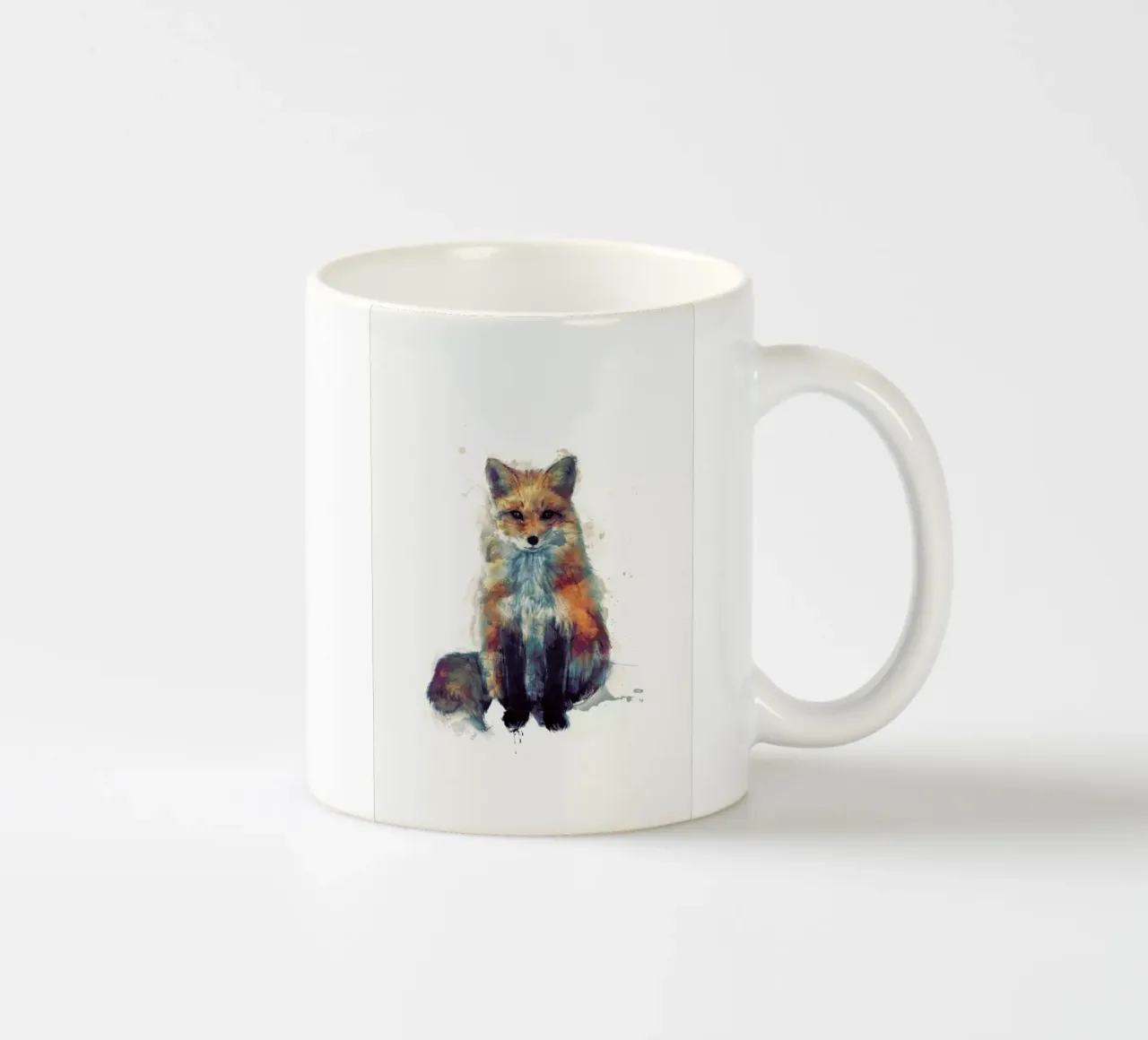 Fox tazza in ceramica da Amy Hamilton