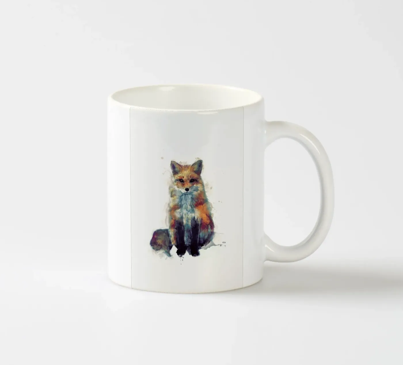 Fox ceramic mug by Amy Hamilton