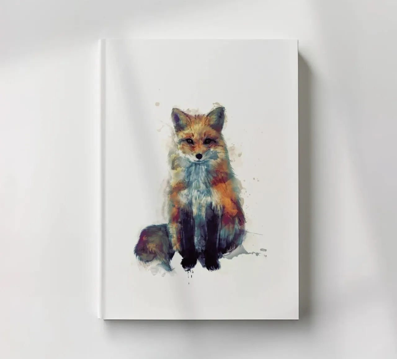 Fox notebook by Amy Hamilton