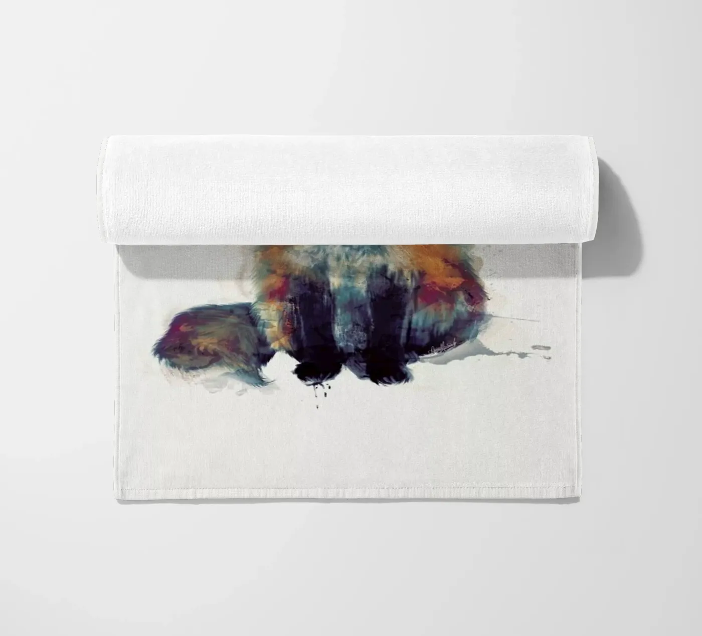 Fox strandhanddoek van Amy Hamilton