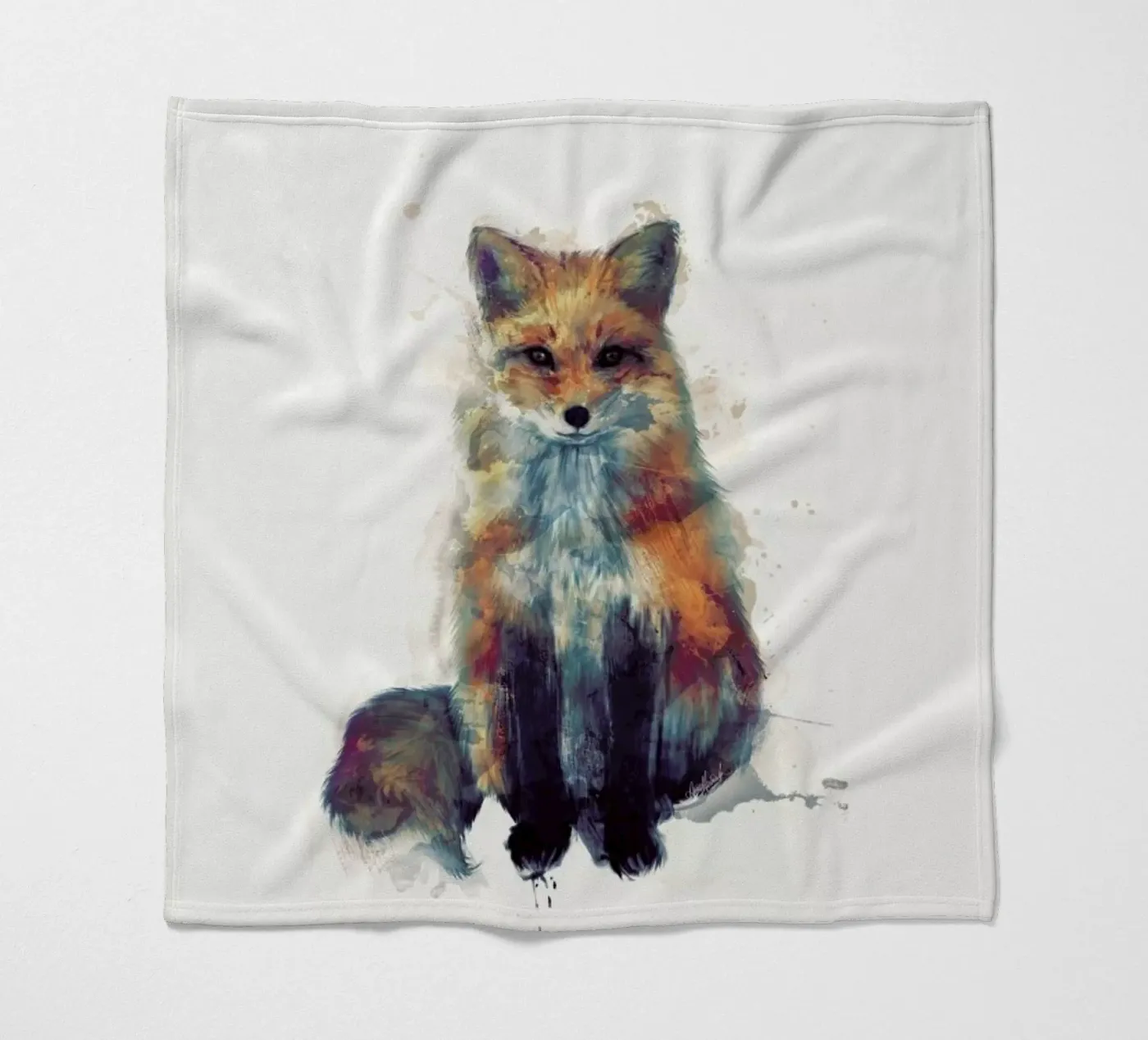 Fox coperta in pile da Amy Hamilton
