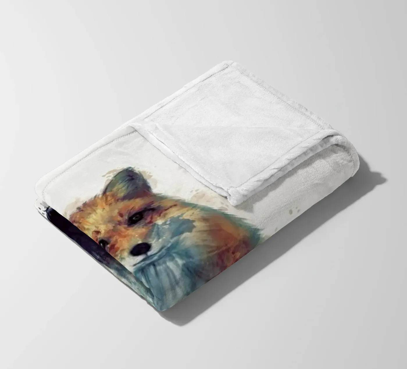 Fox plaid polaire de Amy Hamilton