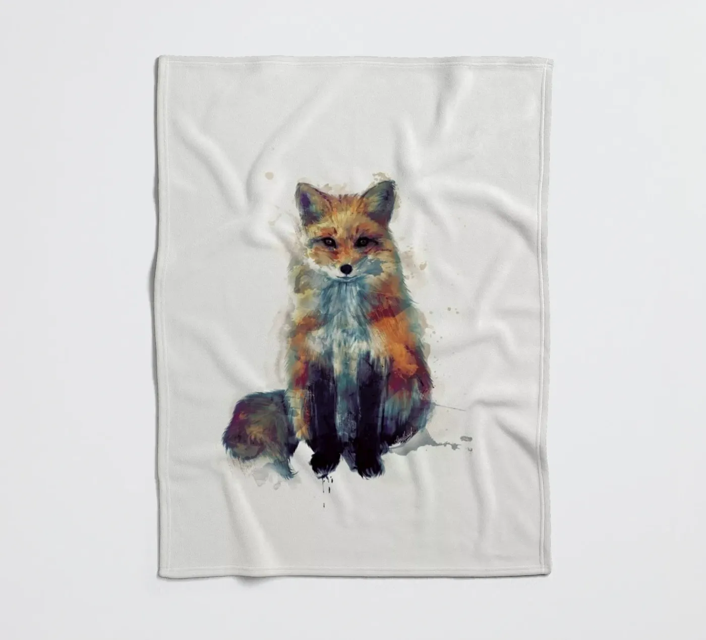 Fox plaid polaire de Amy Hamilton