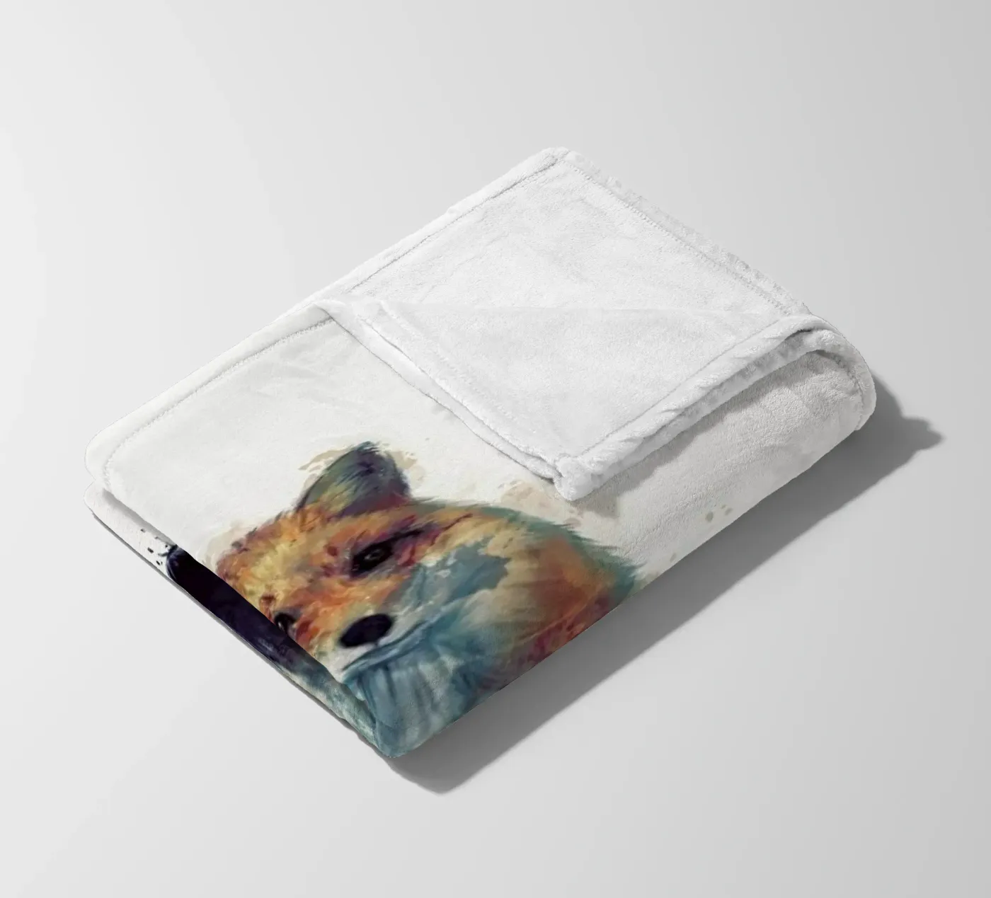 Fox coperta in pile da Amy Hamilton