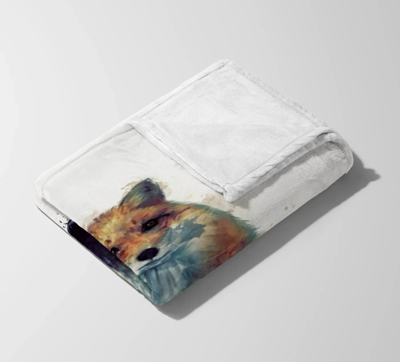 Fox plaid polaire de Amy Hamilton