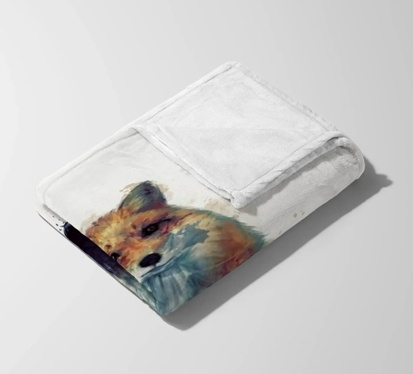 Fox plaid polaire de Amy Hamilton