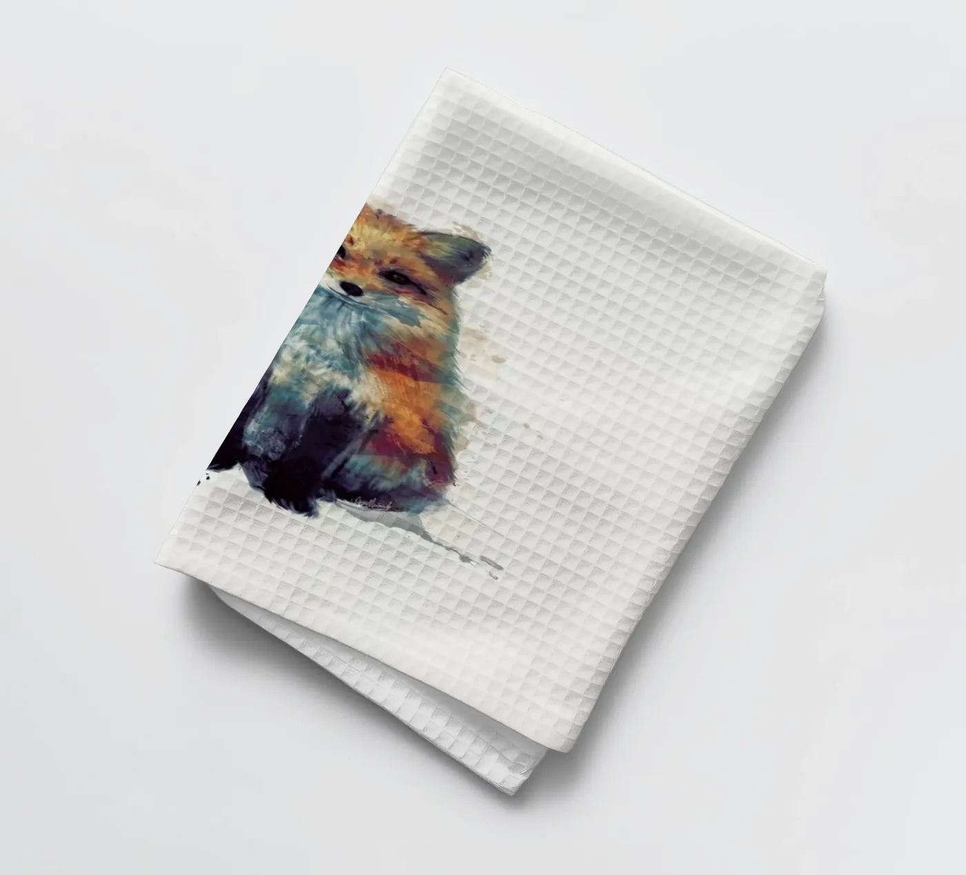 Fox Geschirrtuch von Amy Hamilton