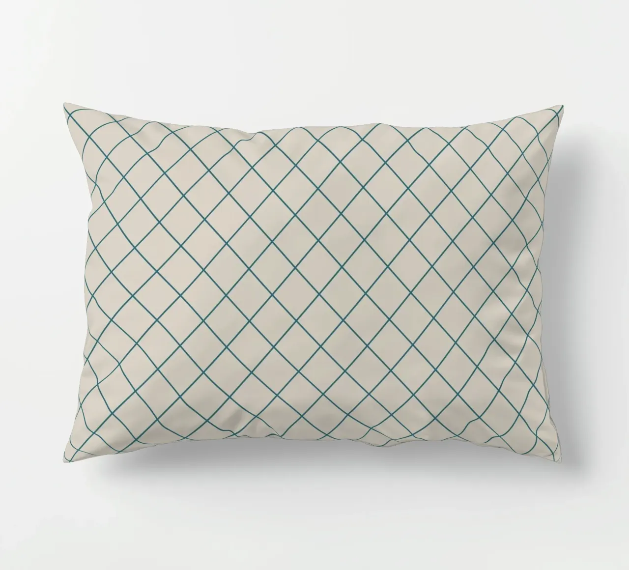 Geometrics Teal cuscino da Kate Westworth