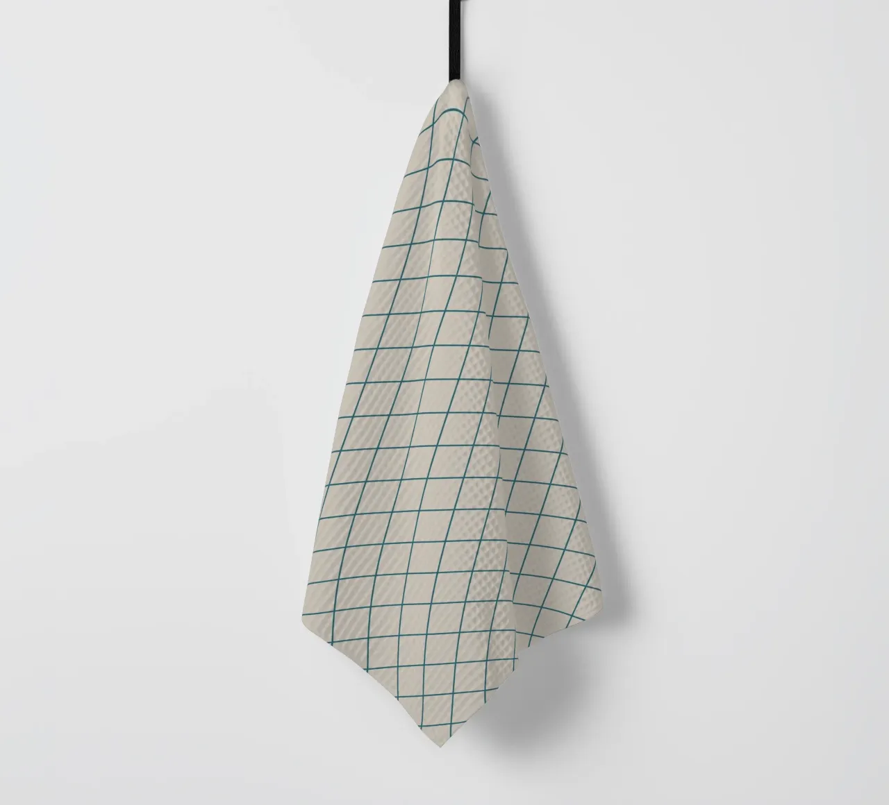 Geometrics Teal canovaccio da cucina da Kate Westworth