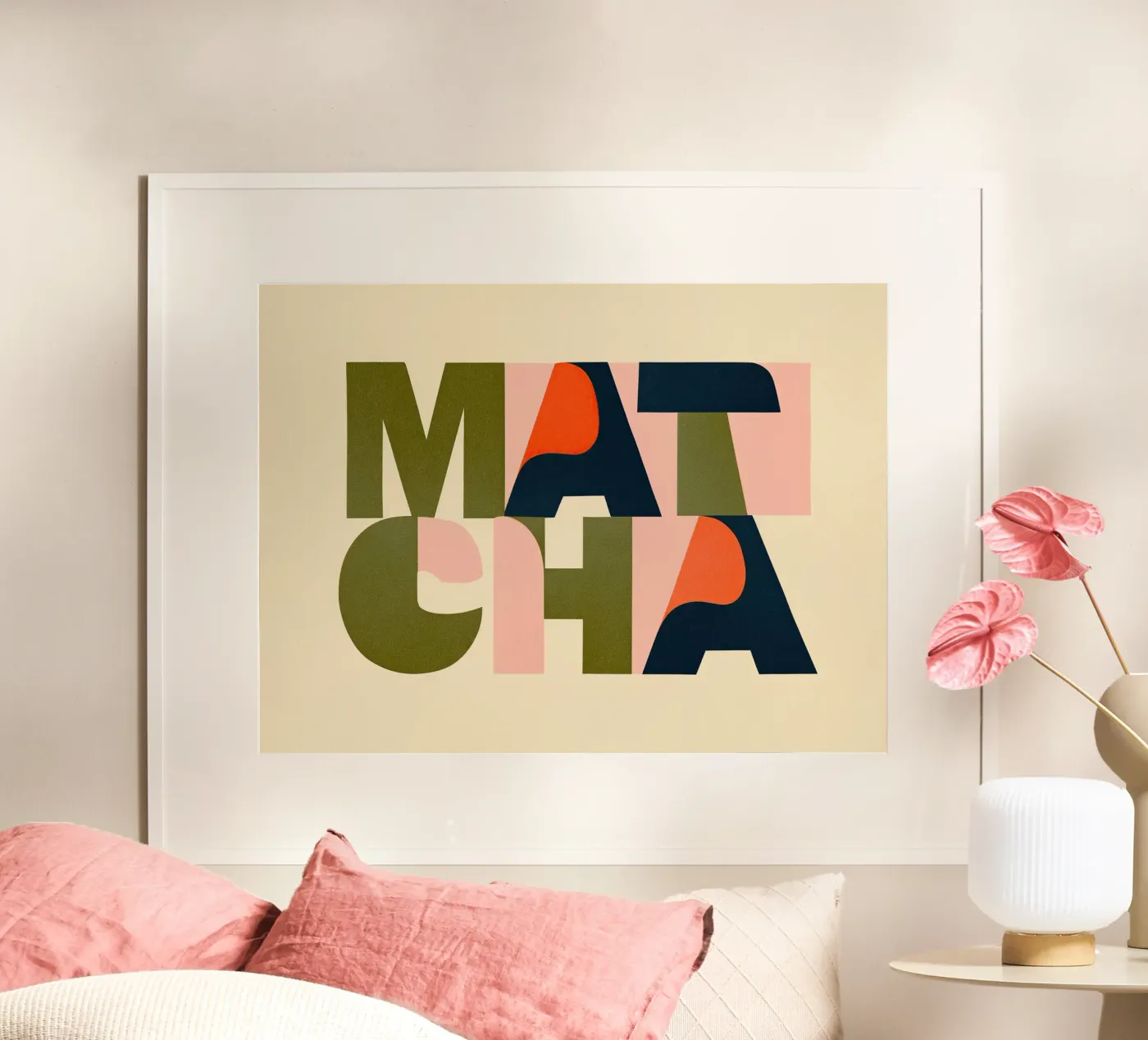 Matcha poster by Holiday Hearth Prints