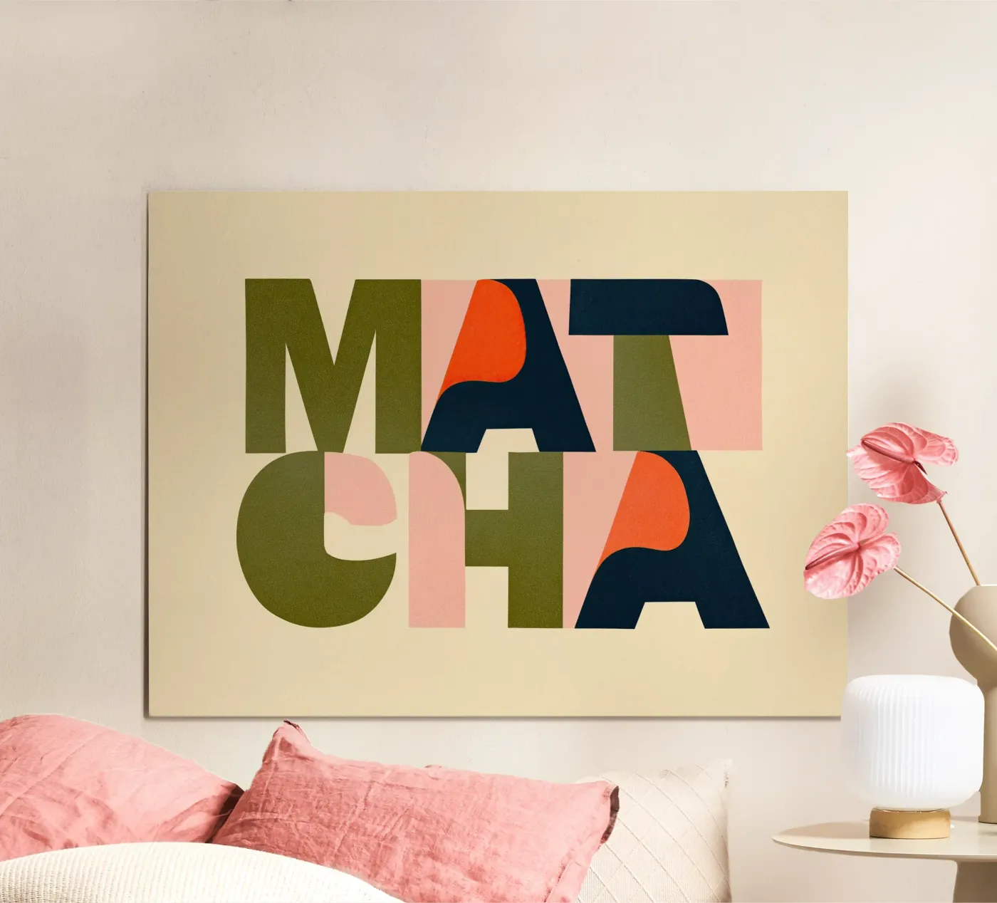 Matcha poster by Holiday Hearth Prints